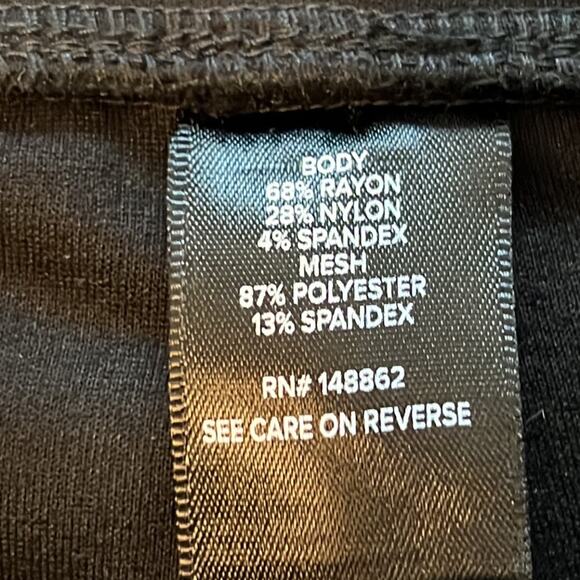 Torrid Pixie Pull On 1X Pants Luxe Ponte Black Slim Fix High Rise - Picture 8 of 12